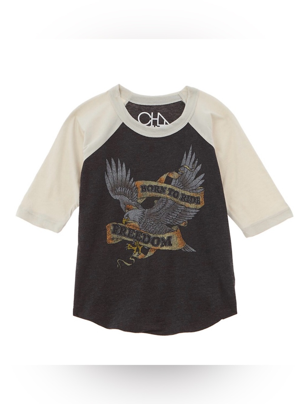 NEW! Chaser Kids “Born to Ride” Raglan Tee